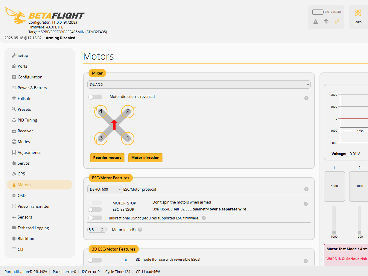 Betaflight Config